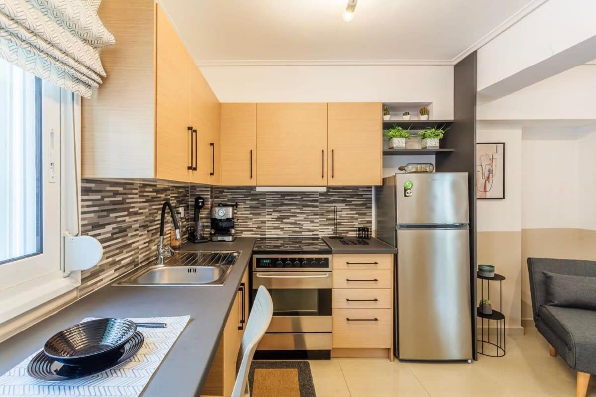 Kalamata Lime Studio - Cozy Gem With Private Parking Exterior foto